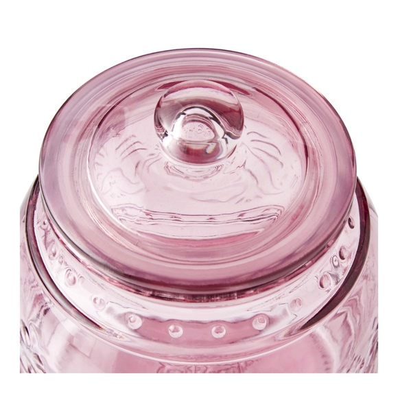 Pioneer Woman 3 piece Rose, Canister set. - Picture 3 of 9